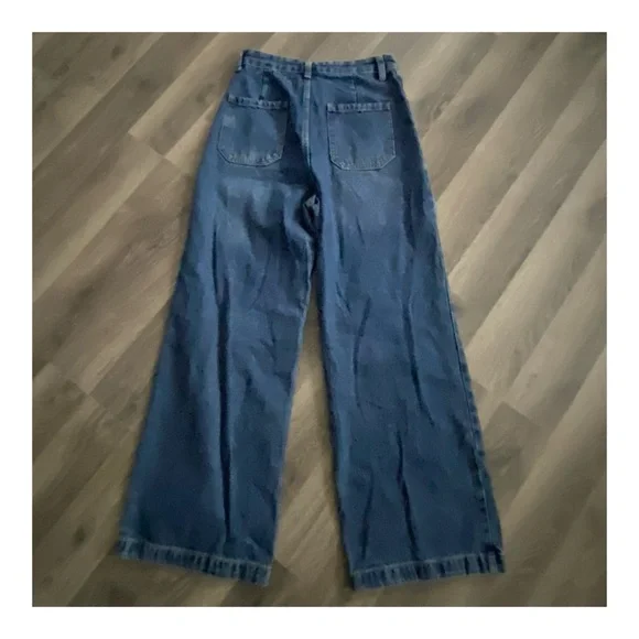 MOTF Hi Rise Wide Leg Jeans - Picture 6 of 6